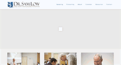 Desktop Screenshot of drsamlow.com
